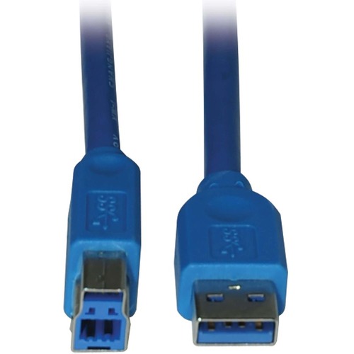 Eaton Tripp Lite Series USB 3.2 Gen 1 SuperSpeed Device Cable (A to B M/M), 15 ft. (4.57 m)