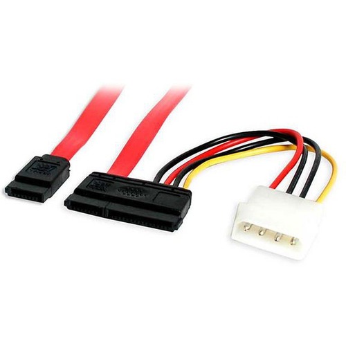 StarTech.com 18in SATA Serial ATA Data and Power Combo Cable