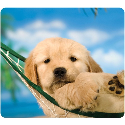 Fellowes Recycled Optical Mouse Pad - Puppy