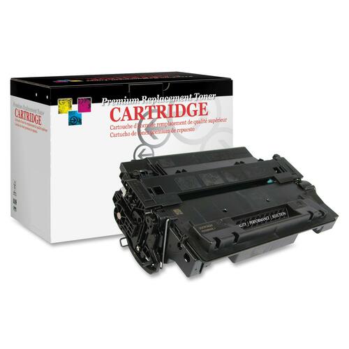 West Point Remanufactured Laser Toner Cartridge - Alternative for HP 55A (CE255A) - Black - 1 Each