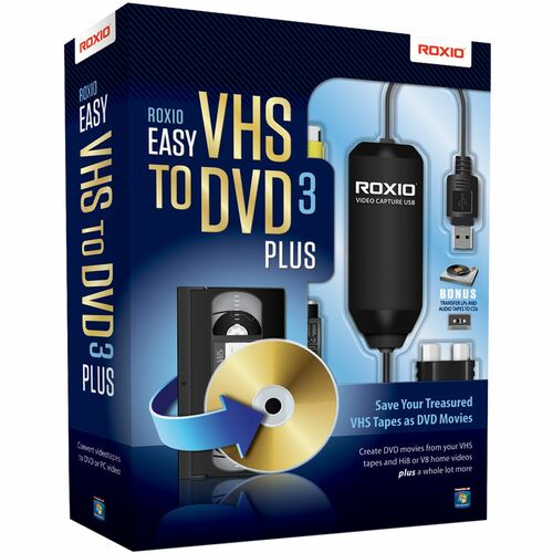 Roxio Easy VHS to DVD v.3.0 Plus - Complete Product - 1 User - Standard