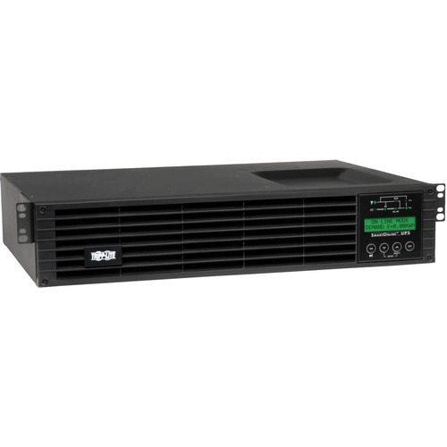 Eaton Tripp Lite Series SmartOnline 1000VA 900W 120V Double-Conversion Sine Wave UPS - 8 Outlets, Extended Run, Network Card Option, LCD, USB, DB9, 2U Rack/Tower - Battery Backup