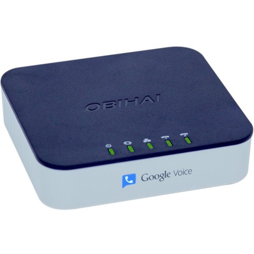 2PORT VOIP ADAPTER WITH ROUTER SUP GOOGLE VOICE SIP AND OBITALK