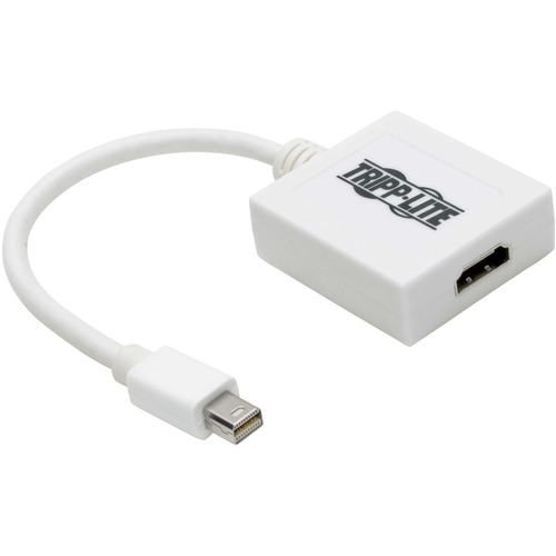 Tripp Lite by Eaton Mini DisplayPort to HDMI Adapter Cable (M/F), 6 in. (15.2 cm)
