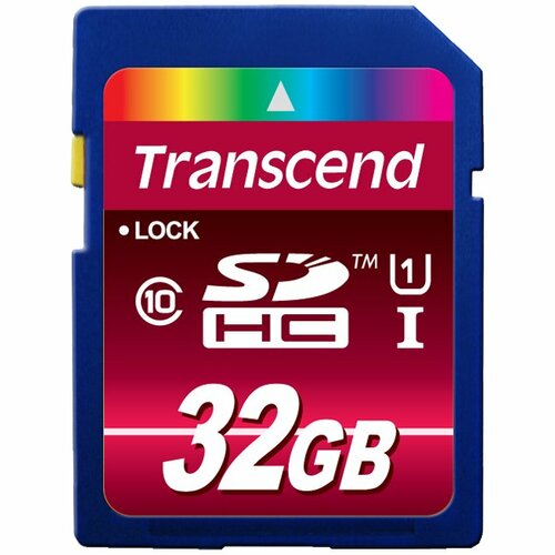 Transcend 32 GB Class 10/UHS-I SDHC