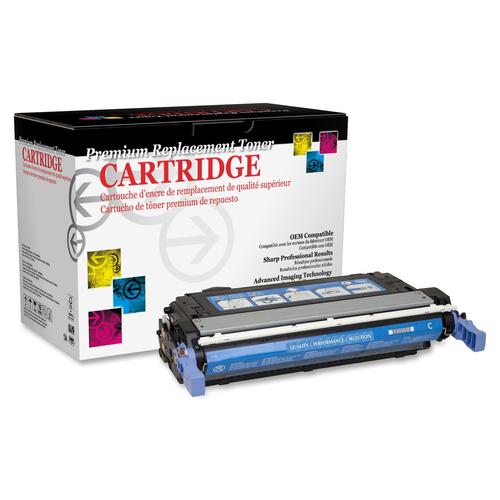 West Point Remanufactured Laser Toner Cartridge - Alternative for HP 642A (CB401A) - Cyan - 1 Each