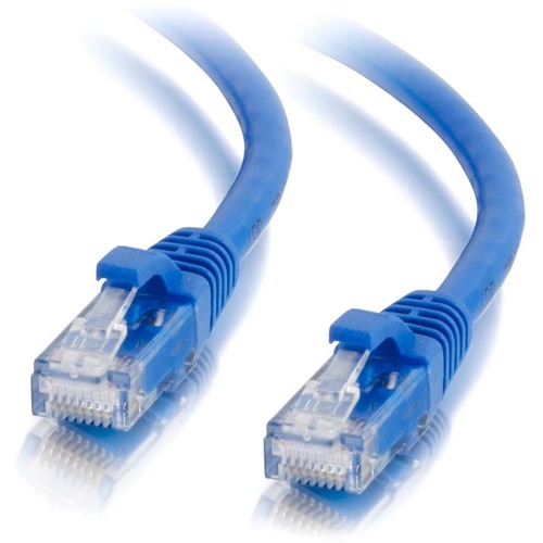 C2G 15ft Cat6a Snagless Unshielded (UTP) Ethernet Cable - Cat6a Network Patch Cable - Blue