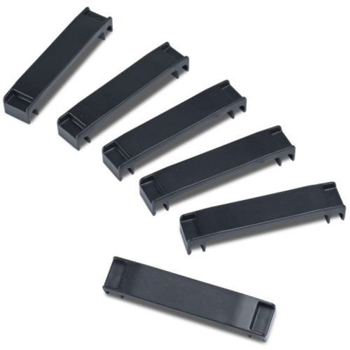 APC NetShelter Cable Management, Vertical Cable Manager, Cable Retainer, for NetShelter SX 750mm W, Set of 6, 109 x 13 x 23 mm
