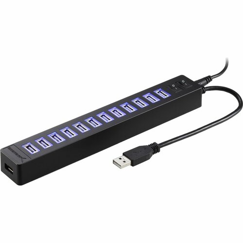 Sabrent 13-Port USB 2.0 Hub with Power Adapter
