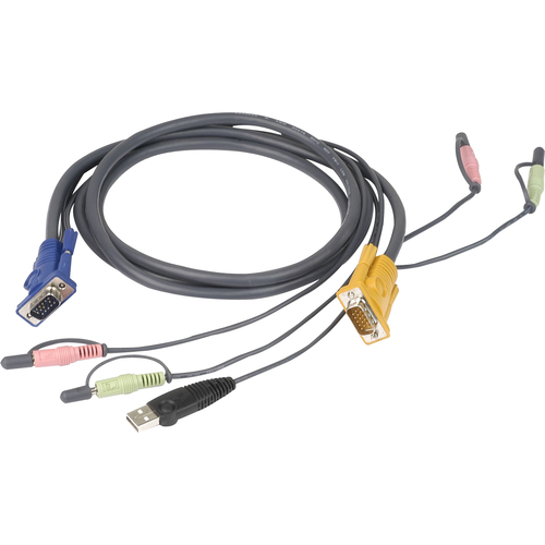 IOGEAR USB KVM Multimedia Cable