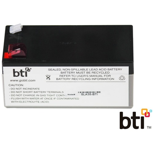 BTI Replacement Battery RBC35 for APC - UPS Battery - Lead Acid