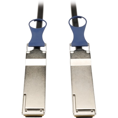 Eaton Tripp Lite Series QSFP+ to QSFP+ 40Gb Passive DAC Copper Infiniband Cable, 0.5M (20-in.)