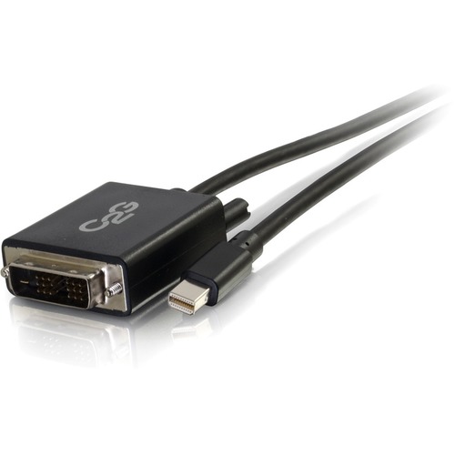 C2G 10ft Mini DisplayPort to DVI Cable - Single Link DVI-D Adapter - Black