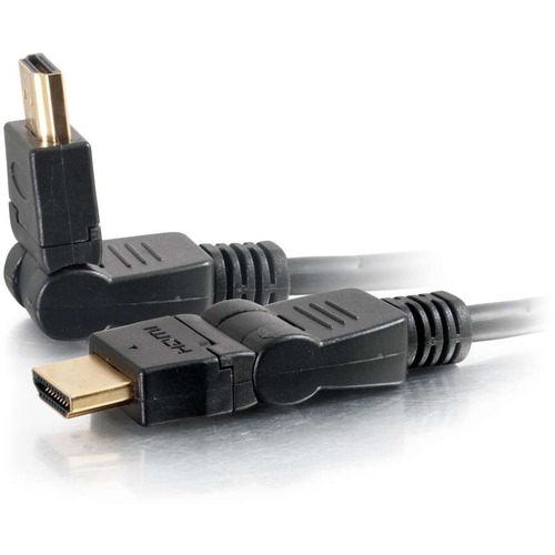 C2G 6ft High Speed HDMI Cable with Rotating Connectors for 4k Devices