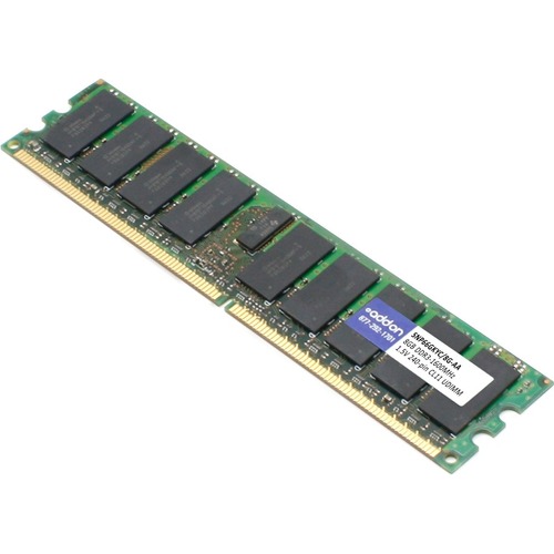 AddOn AA160D3N/8G x1 Dell SNP66GKYC/8G Compatible 8GB DDR3-1600MHz Unbuffered Dual Rank 1.5V 240-pin CL11 UDIMM