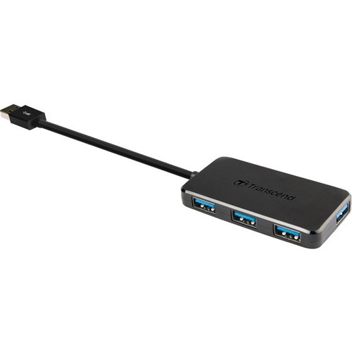 Transcend HUB2 4-port USB Hub - USB - External - 4 USB Port(s)