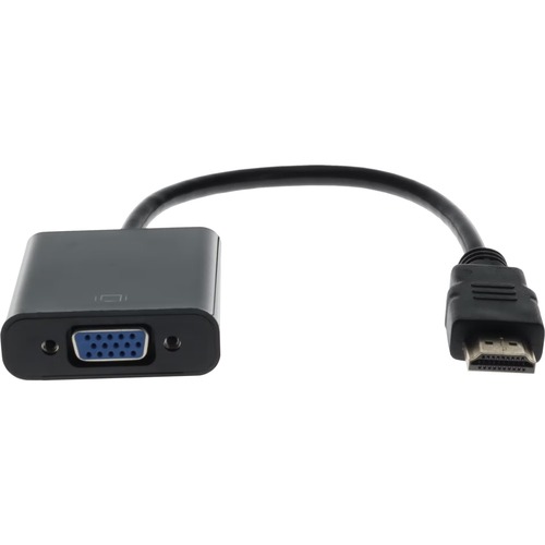 Lenovo 0B47069 Compatible HDMI 1.3 Male to VGA Female Black Active Adapter For Resolution Up to 1920x1200 (WUXGA)