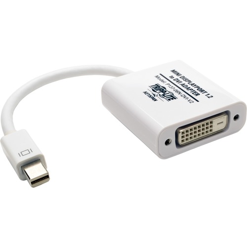 Tripp Lite by Eaton Keyspan Mini DisplayPort to DVI Active Adapter Video Converter, DP ver 1.2 (M/F), 6-in. (15.24 cm)