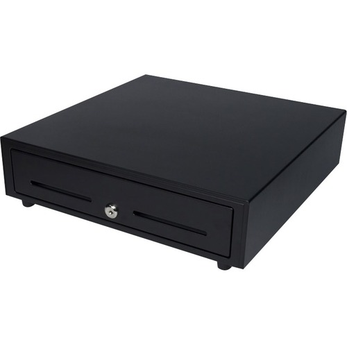 Star Micronics CD3-1616 Value Cash Drawer, Black 16Wx16D, 5Bill-8Coin - Printer-Driven, Cable Included, 2 Media Slots
