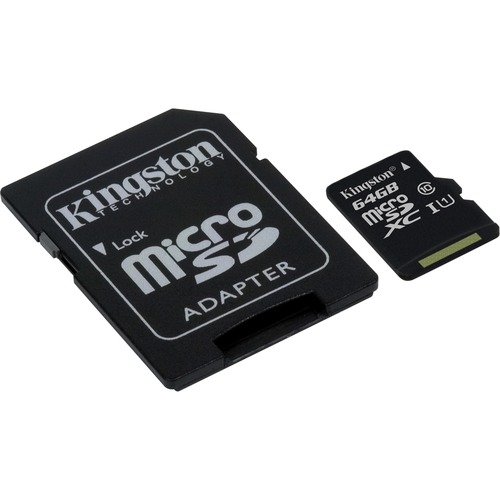 64GB microSDXC Class 10 UHS 1