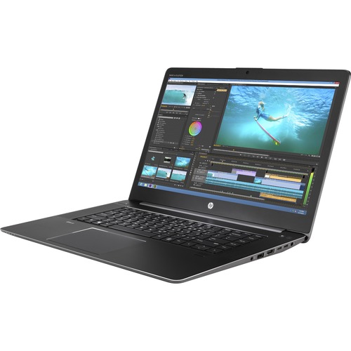HP ZBook Studio G3 15.6" Mobile Workstation Ultrabook - 4K UHD - 3840 x 2160 - Intel Core i7 6th Gen i7-6700HQ Quad-core (4 Core) 2.60 GHz - 16 GB Total RAM - 512 GB SSD - Space Silver