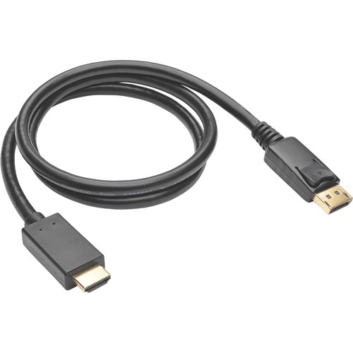 Eaton Tripp Lite Series DisplayPort 1.2 to HDMI Active Adapter Cable (DP with Latches to HDMI M/M), 4K, 3 ft. (0.9 m)