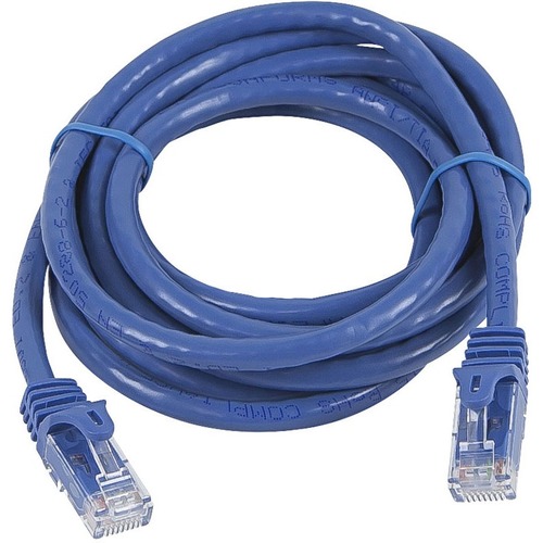 Monoprice FLEXboot Series Cat5e 24AWG UTP Ethernet Network Patch Cable, 7ft Blue