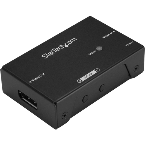 StarTech.com DisplayPort Signal Booster - DisplayPort Extender - DP Video Signal Amplifier - 4K 60Hz