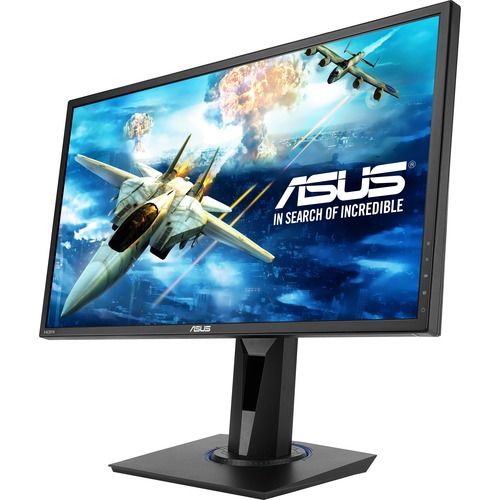 ASUS VG245H 24" Gaming Monitor Black  -  1920 x 1080 Full HD display - 75Hz refresh rate - 1 ms response time - AMD FreeSync technology - GamePlus enhancement