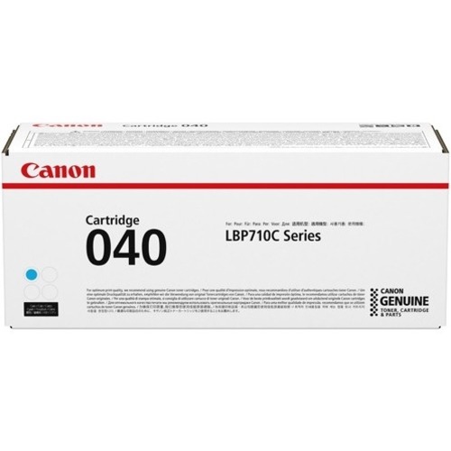 040 CYAN TONER CARTRIDGE - FOR USE WITH LBP712CDN - BLACK: YIELDS UP TO 6,300 PA