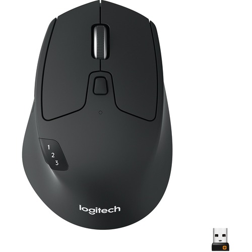 Logitech M720 Triathlon Wireless - Bluetooth Connectivity - Easily Move Text, Images and Files - Hyper-fast scrolling - antonline.com