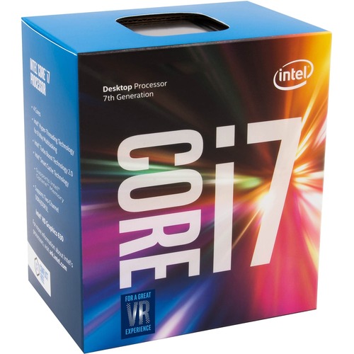 Intel Core i7-7700 Desktop Processor - 4 cores & 8 threads - Up to 4.2 GHz - Socket LGA 1151 - 100/200 Series - 65W