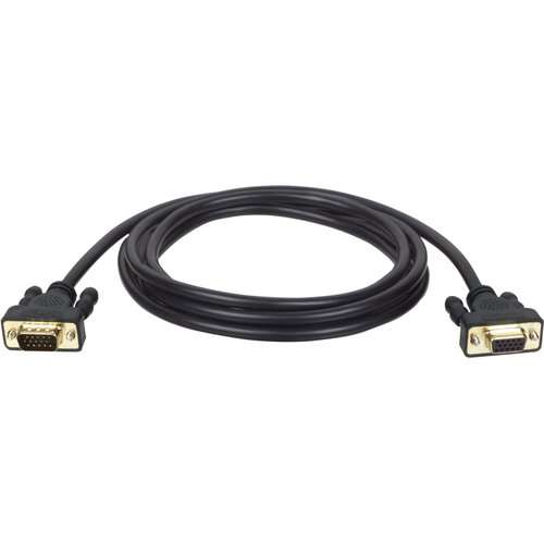 Eaton Tripp Lite Series VGA Monitor Extension Cable, 640x480 (HD15 M/F), 25 ft. (7.62 m)