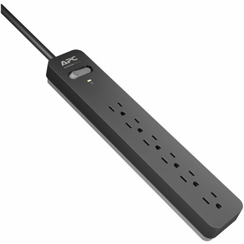 APC by Schneider Electric Essential SurgeArrest PE66, 6 Outlets, 6 Foot Cord, 120V