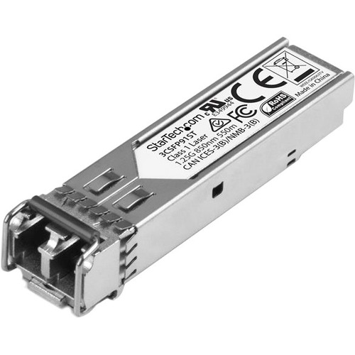 StarTech.com HPE 3CSFP91 Compatible SFP Module - 1000BASE-SX - 1GE Gigabit Ethernet SFP 1GbE Multi Mode Fiber Optic Transceiver - 550m DDM