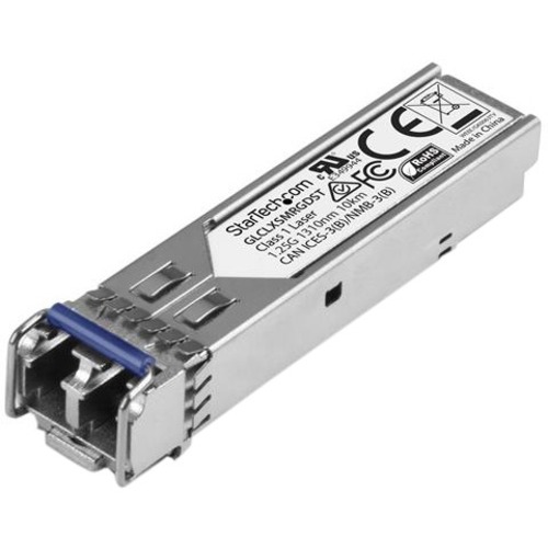 StarTech.com Cisco GLC-LX-SM-RGD Compatible SFP Module - 1000BASE-LX - 1GE Gigabit Ethernet 1GbE Single Mode Fiber SMF Optic Transceiver