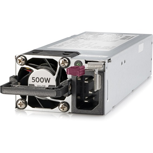 HP 500W Flex Slot Platinum Hot Plug Power Supply Kit - 230 V AC & 380 V DC input options - 1600W Platinum power supply - 800W Flex Slot - Low Halogen - Up to 96% power efficiency
