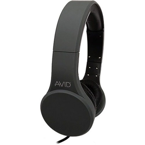 Avid Education AE-42 Headset with Inline Microphone and Volume Control, Gray