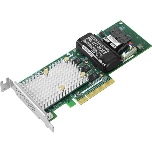 Microsemi HBA 1100 Series External Hot Bus Adapter - 12Gb/s Data Transfer Rate - PCI Express 3.0 Interface - 4 x SFF-8644 Connections - 3 Year Warranty