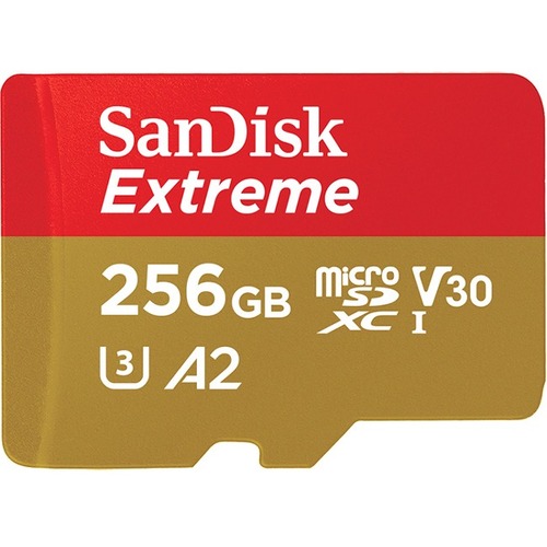 SanDisk Extreme 256 GB UHS-I microSD