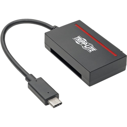 Tripp Lite by Eaton USB 3.1 Gen 1 (5 Gbps) USB-C to CFast 2.0 Card and SATA III Adapter, Thunderbolt 3 compatible