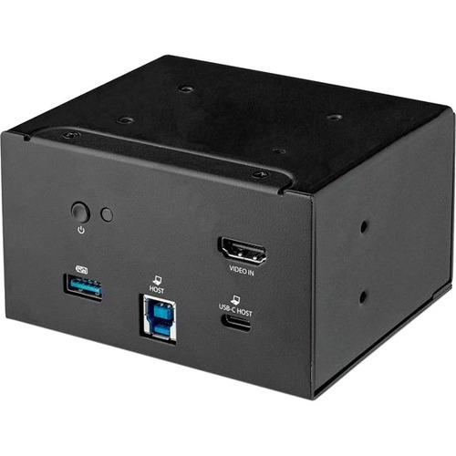 StarTech.com Laptop docking module for the conference table connectivity box lets you access boardroom or huddle space devices - Set up conference calls using applications such as Skype for Business - USB-C or USB-A laptop docking - USB-A charging...