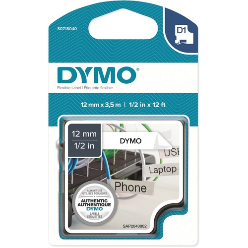 Dymo D1 Flexible Nylontape 12mm