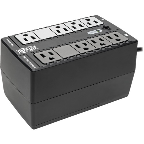 Tripp Lite by Eaton Standby UPS 450VA 255W - 8 5-15R Outlets, 120V, 50/60 Hz, 5-15P Plug, Desktop/Wall Mount - Battery Backup