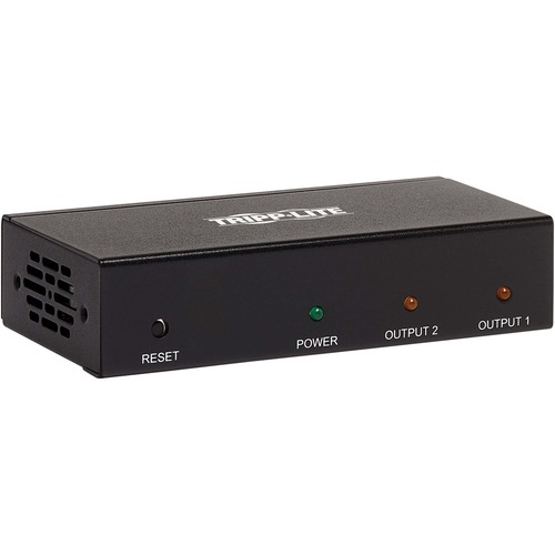 Tripp Lite by Eaton 2-Port HDMI Splitter - 4K @ 60 Hz, 4:4:4, Multi-Resolution Support, HDR, HDCP 2.2, TAA