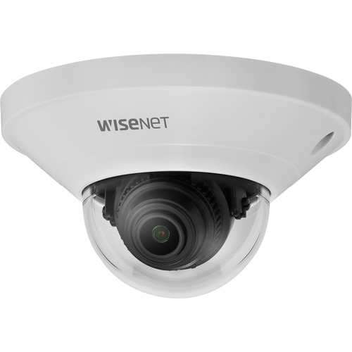 Wisenet QND-8021 5 Megapixel Indoor HD Network Camera - Color - Dome - White