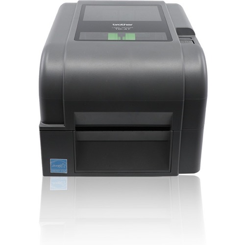 Brother Td-4420tn Desktop Direct Thermal/Thermal Transfer Printer - Monochrome - Label/Receipt Print - Ethernet - USB - Yes - Serial - With Cutter