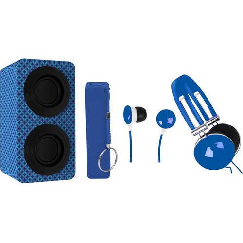 Naxa NAS-3061A Portable Bluetooth Speaker System - Blue