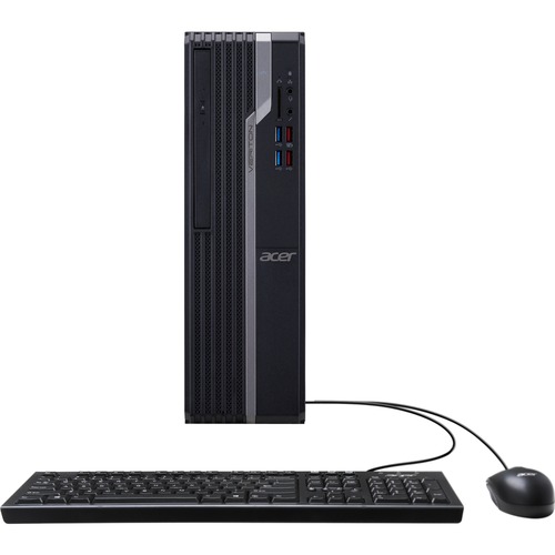Acer Veriton X4665G Desktop Computer - Intel Core i7 9th Gen i7-9700 Octa-core (8 Core) 3 GHz - 8 GB RAM DDR4 SDRAM - 1 TB HDD - Black