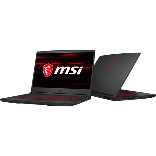MSI GF65 15.6" Gaming Laptop Core i5-9300H 8GB RAM 512GB SSD 120Hz RTX 2060 6GB - 9th Gen i5-9300H Quad-core - NVIDIA GeForce RTX 2060 with 6 GB - In-plane Switching (IPS) Technology - Up to 4.10 GHz Processing Speed - Windows 10 Home